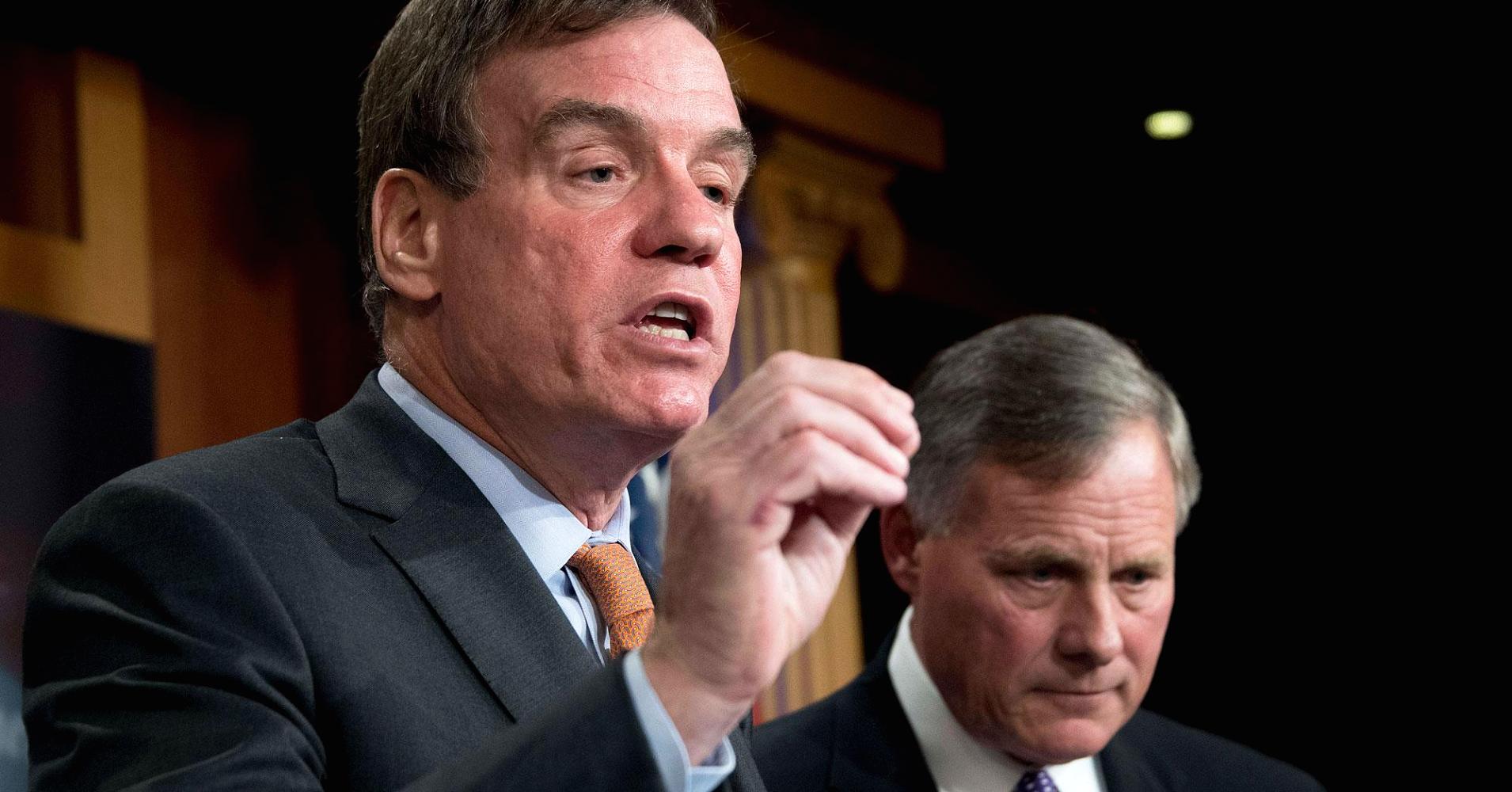 Senator Tag Warner, who led political advert crackdown, is anxious ...