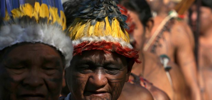 Indigenous Brazilians rally to quiz land rights protection