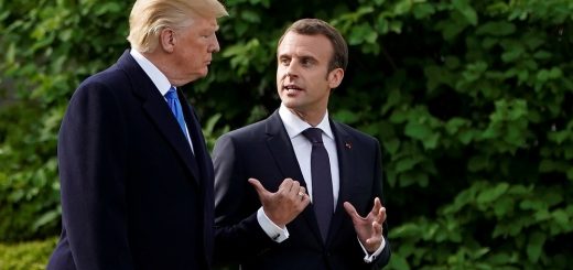 France’s Macron urges Trump no longer to desert Iran nuclear deal