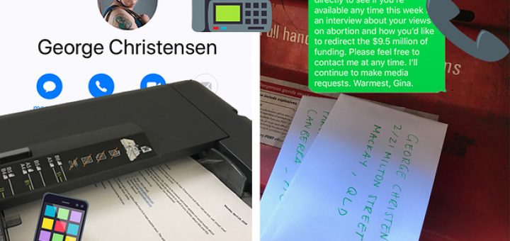 ​I Tried Talking To George Christensen About Abortion Via Text, Electronic mail, Cell phone, Fax And Put up. Anyway, I’ve Truth Checked His Comments Without Him.