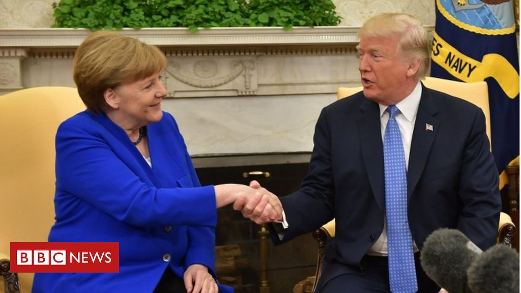 Trump hails ‘unparalleled’ Merkel