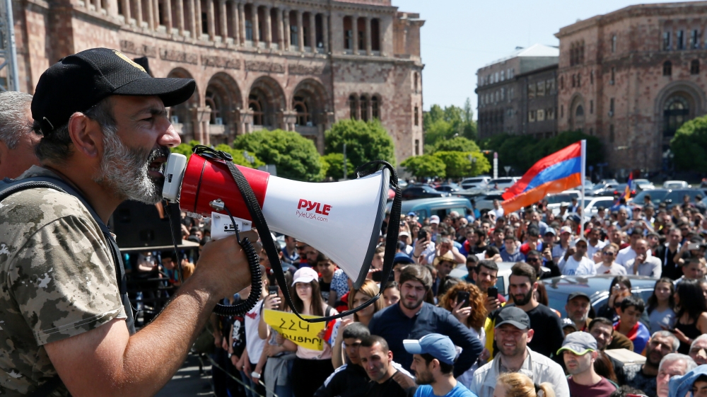 Nikol Pashinyan urges renewed protests in Armenia