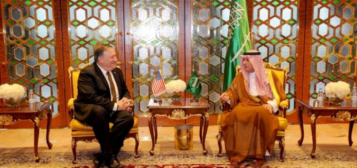 US: Secretary of Divulge Mike Pompeo arrives in Riyadh