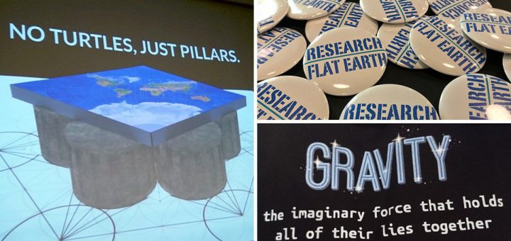 Britain’s first Flat Earth convention hears proof that gravity doesn’t exist
