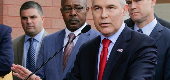 2 of Pruitt’s top aides leave EPA amid ethics investigations