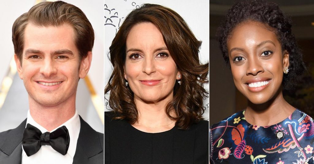 Andrew Garfield, Tina Fey, and more react to their Tony nominations