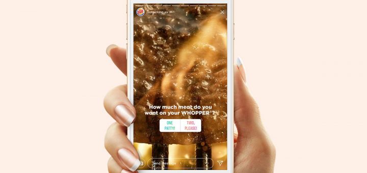 Burger King factual showed how precious Instagram stories are for manufacturers