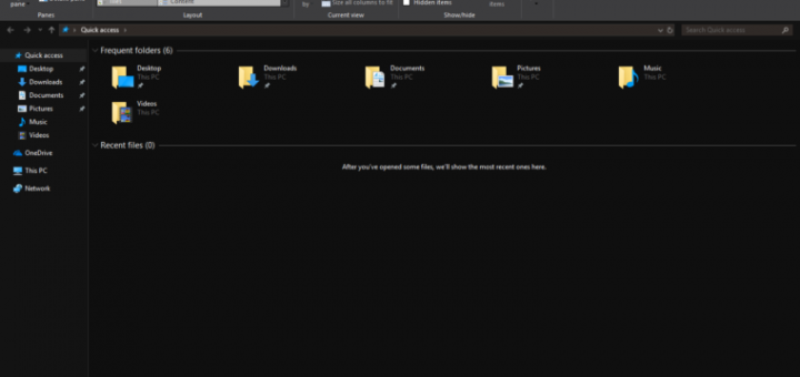 Explorer is getting a sad theme, and it’s very darkish