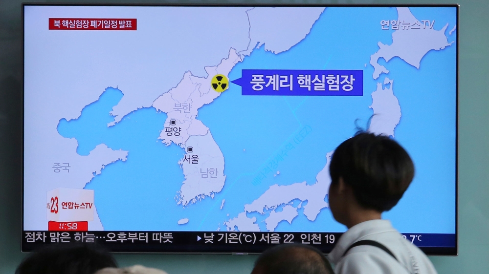 North Korea begins dismantling of nuclear check space: document