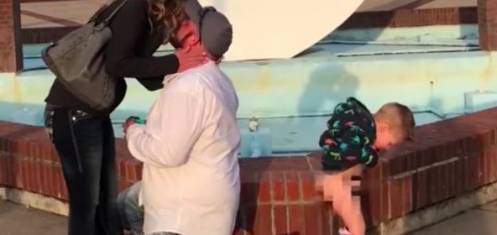 This Kid Photobombed His Mom’s Marriage Proposal By Peeing On The Floor