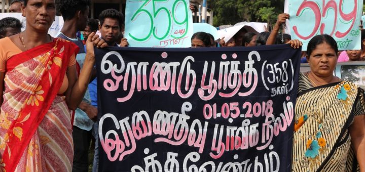 Displaced Sri Lankans defy defense drive to reclaim fatherland