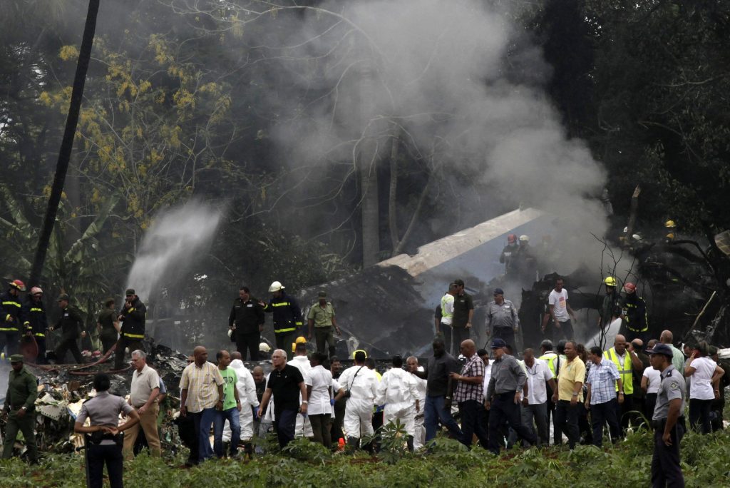 Airliner with on the least one hundred ten aboard crashes in Cuba