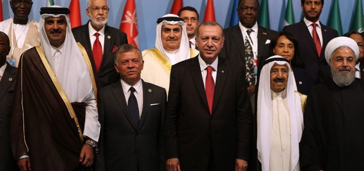 Erdogan calls on Muslim nations to unite and confront Israel