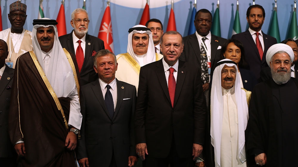 Erdogan calls on Muslim nations to unite and confront Israel