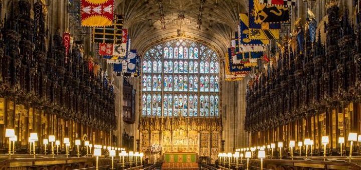 Interior St George’s Chapel the put Prince Harry and Meghan Markle will recount their vows