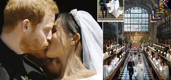 It be legit! Prince Harry and Meghan Markle are officially married