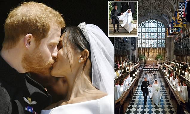 It be legit! Prince Harry and Meghan Markle are officially married