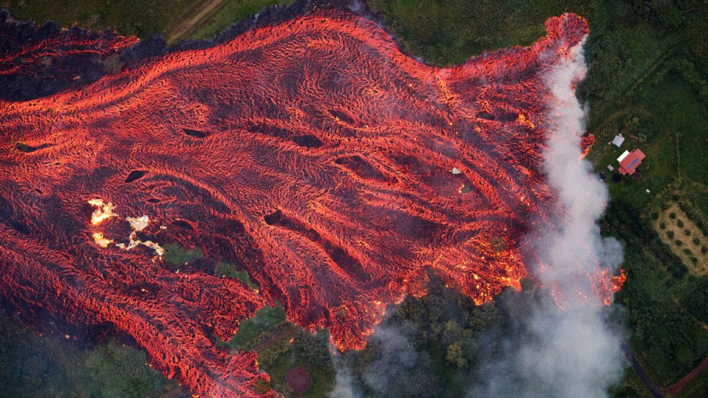 Ausbruch des Vulkans Kilauea – Lava-Ströme fressen ​sich durch Hawaii