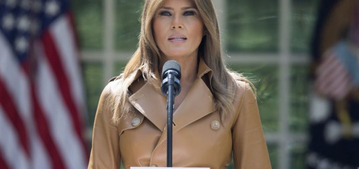 Donald Trump misspells associate Melania’s title in ‘welcome dwelling’ tweet after kidney operation