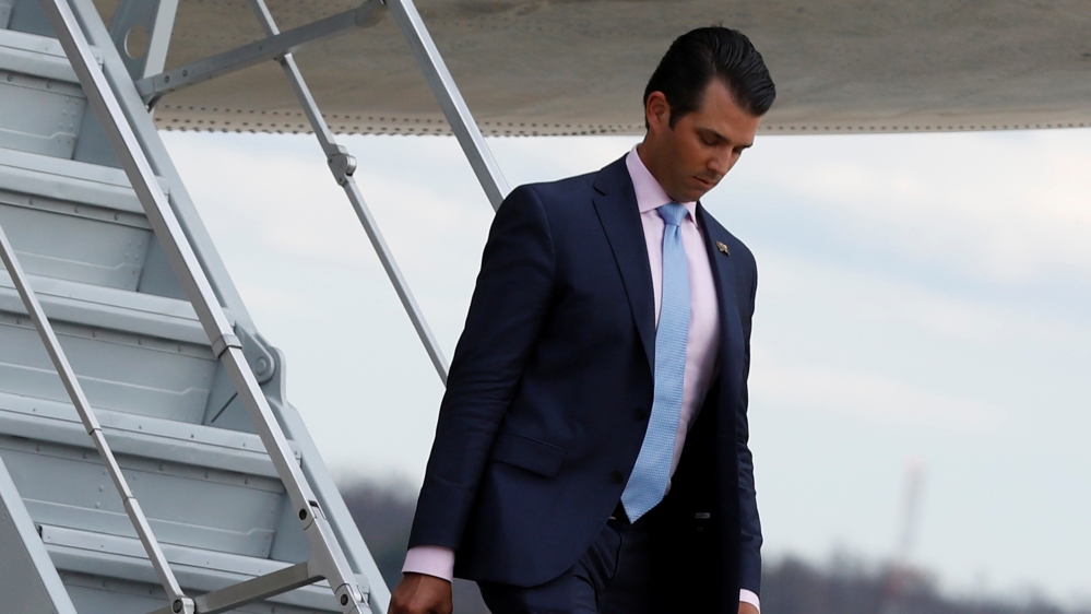 File: Trump Jr. met Gulf states envoy offering election serve