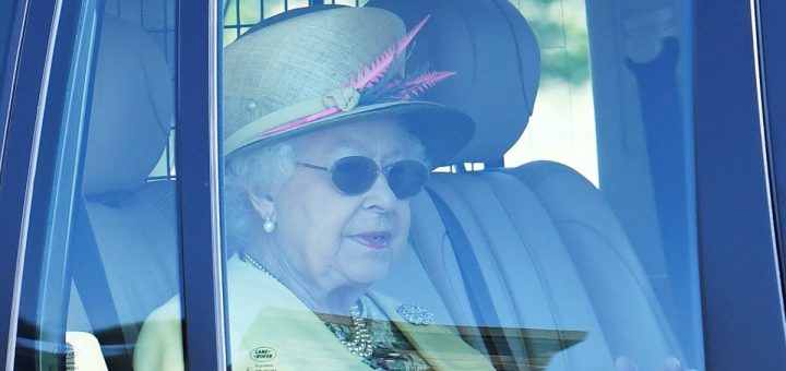 Queen noticed in shades but no signal of Meghan and Harry