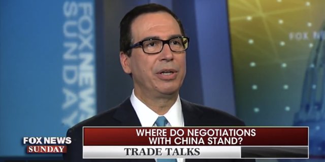 MNUCHIN: The US-China commerce warfare is ‘on care for’