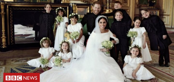 Harry and Meghan commence marriage ceremony footage