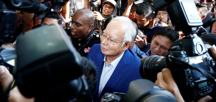 Malaysia’s ex-PM Najib wondered over 1MDB scandal