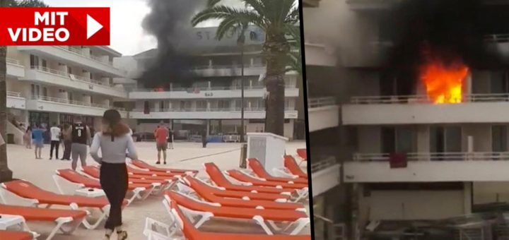 Mallorca: Touristen fackeln Hotelzimmer in Magaluf ab