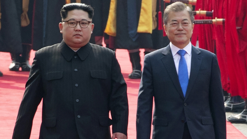 North and South Korean leaders meet all over again at border