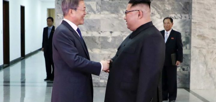 Kim and Moon in surprise assembly to pave map for imaginable Trump summit