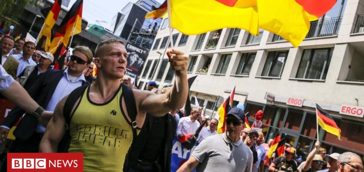 Far-delicate demo outnumbered in Berlin