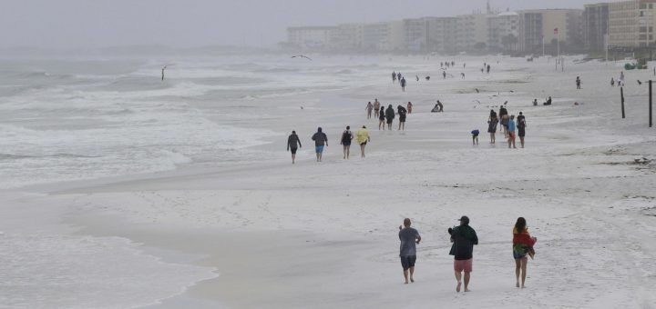 Threats of flooding as Subtropical Storm Alberto drives inland