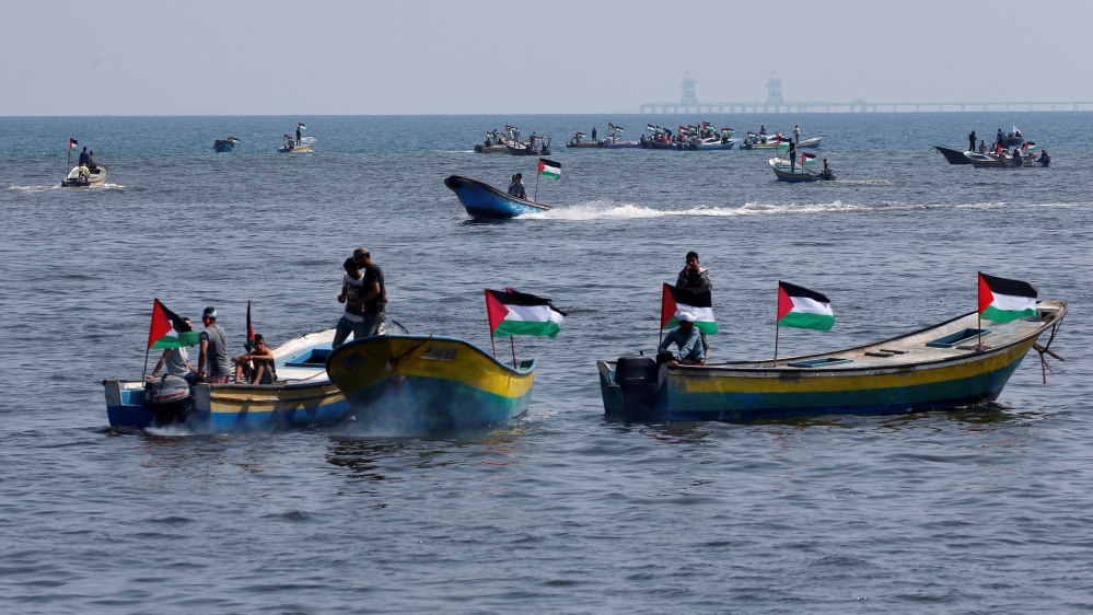 Israel intercepts Gaza boat after environment movement to wreck blockade