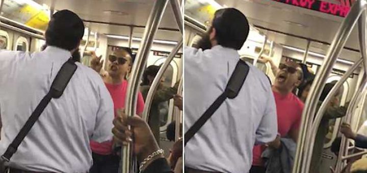 Dusky girl rants at Jewish man on subway after he known as her ‘racist’