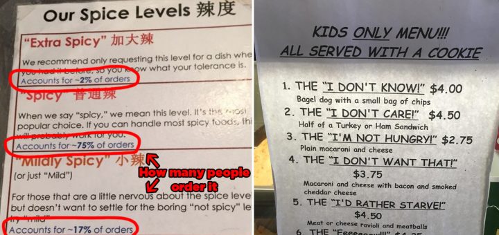 sixteen Genius Restaurant Menus That Are Straight-Up From The Future