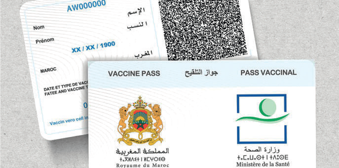 Pass vaccinal maroc royaume uni