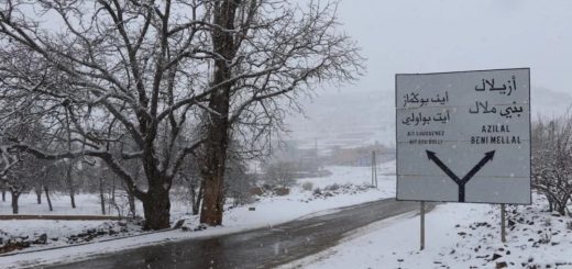 Tempête Hivernale au Maroc