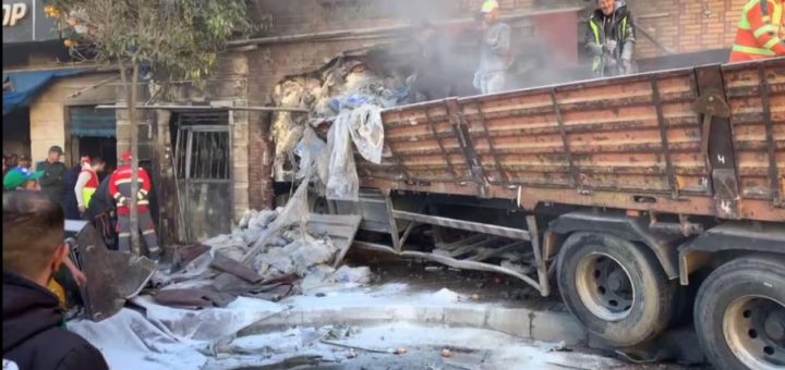 Accident camion Fnideq