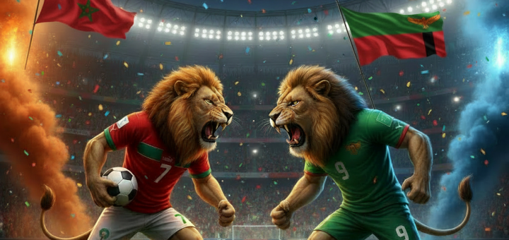 Maroc VS Zambie CAN 2025 en direct