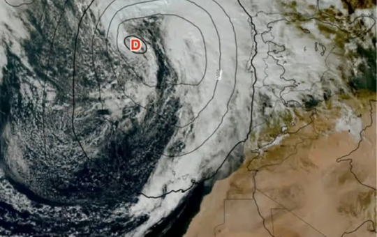 tempete francis Maroc