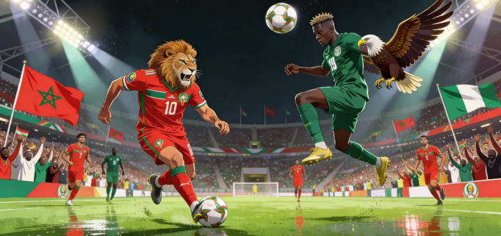 Maroc VS Nigeria Demi-finale CAN 2025