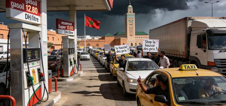 hausse des pric des carburants au Maroc à cause de la guerre au Moyen-Orient