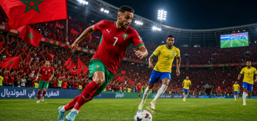 Maroc vs Brésil en direct