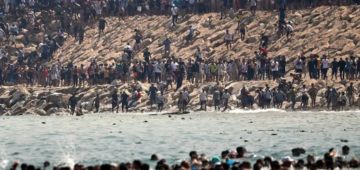 Migration Ceuta maroc espagne
